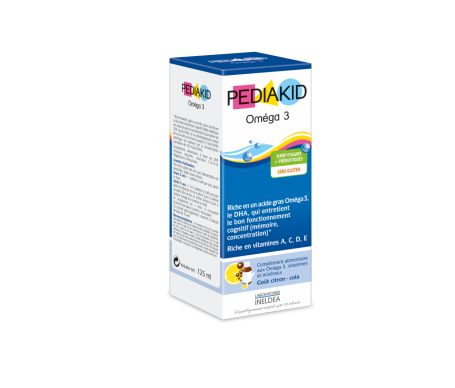 Pediakid Omega 3 Memoria Jarabe 125 Ml Pediakid Omega 3 Memoria Jarabe 125 Ml