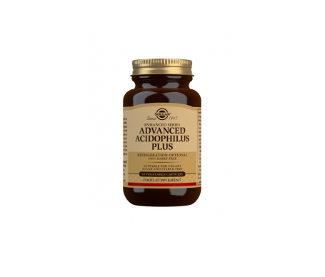 Solgar Acidophilus Plus Avanzado 60ca Solgar Acidophilus Plus Avanzado 60ca