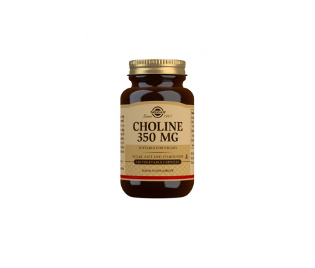 Solgar Colina 350mg 100 Cap Solgar Colina 350mg 100 Cap