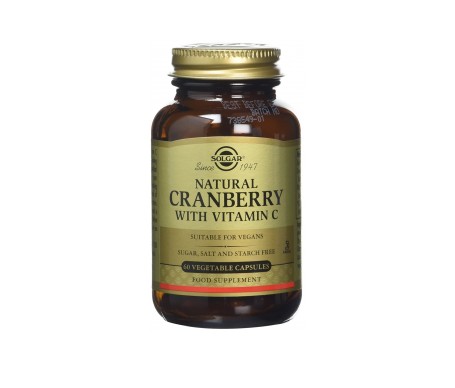 Solgar Arándano Rojo Cápsulas Con Vitamina C Solgar Arándano Rojo Cápsulas Con Vitamina C