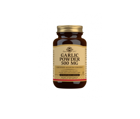 Solgar Ajo Capsulas 500mg Bio Solgar Ajo Capsulas 500mg Bio