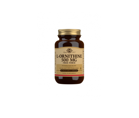 Solgar Cap Ornitina 500 Mg Solgar Cap Ornitina 500 Mg