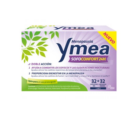 Omega Pharma Ymea Menopausia Sofoconfort 24h 64 Caps Omega Pharma Ymea Menopausia Sofoconfort 24h 64 Caps