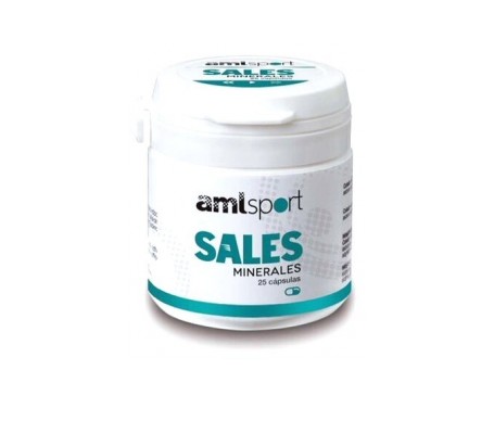 Ana María Lajusticia Sales Minerales Amlsport 25 Capsulas Ana María Lajusticia Sales Minerales Amlsport 25 Capsulas