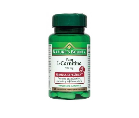 Nature's Bounty L-carnitina 500 Mg 30 Comprimidos Nature's Bounty L-carnitina 500 Mg 30 Comprimidos