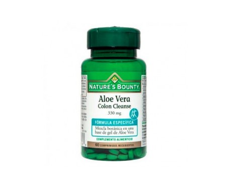 Nature's Bounty Aloe Vera Colon Cleanse 330 Mg 60 Comprimidos Nature's Bounty Aloe Vera Colon Cleanse 330 Mg 60 Comprimidos