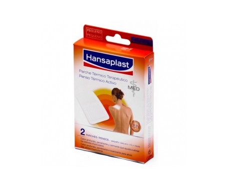 Hansaplast MED Parche Termico Terapeutico T- Gde 4 und Hansaplast MED Parche Termico Terapeutico T- Gde 4 und