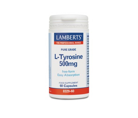 Lamberts Tirosina 500 Mg 60 Cap Lamberts Tirosina 500 Mg 60 Cap