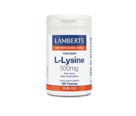 Lamberts L-lisina Comp 500 Mg Lamberts L-lisina Comp 500 Mg