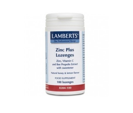 Lamberts Zinc Plus Masticables 100 Comp Lamberts Zinc Plus Masticables 100 Comp