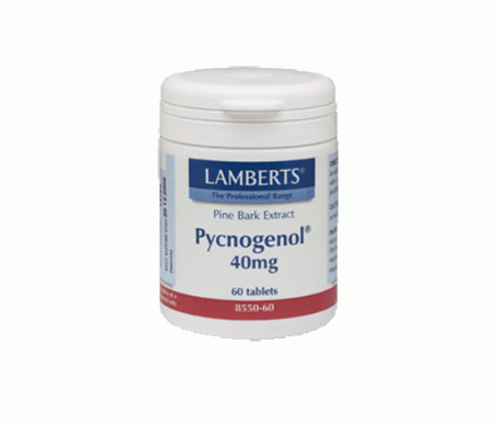 Lamberts Pycnogenol 40 Mg 60 Cap Lamberts Pycnogenol 40 Mg 60 Cap