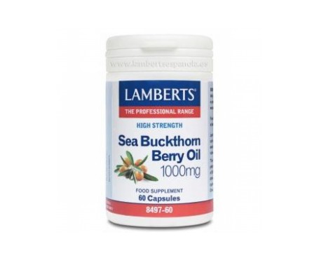 Lamberts Aceite Espino Amarillo 60 Cap Lamberts Aceite Espino Amarillo 60 Cap