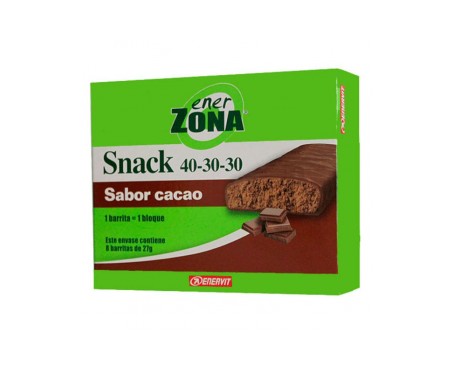 EnerZona Snack Cacao 8 barritas EnerZona Snack Cacao 8 barritas