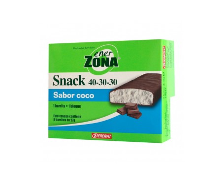 EnerZona Snack Coco 8 barritas EnerZona Snack Coco 8 barritas
