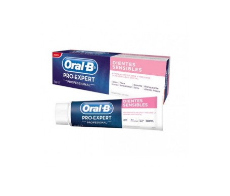 Oral B Pasta Dentifrica Pro Expert Profesional Dientes Sensibles Oral B Pasta Dentifrica Pro Expert Profesional Dientes Sensibles