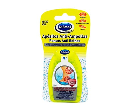 Scholl Apositos Hidrocoloides Ampollas Tamaños Surtido Scholl Apositos Hidrocoloides Ampollas Tamaños Surtido