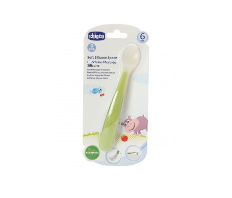 Chicco Cuchara Silicona6m+ Up Verde Chicco Cuchara Silicona6m+ Up Verde