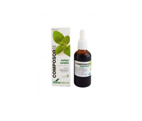 Soria Natural Composor 22 - Melissa Complex 50ml Soria Natural Composor 22 - Melissa Complex 50ml