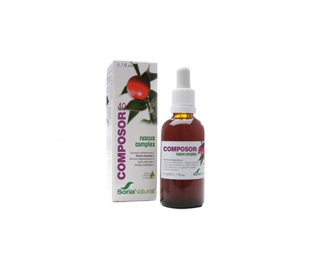 Soria Natural Composor 40 - Ruscus Complex 50ml Soria Natural Composor 40 - Ruscus Complex 50ml