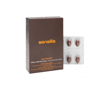 Sensilis Sun Secret protección oral 30 comprimidos