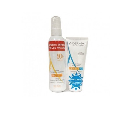 A-derma Protect Spray Solar Spf 50+ 200 Ml +a-derma Protect-ah L A-derma Protect Spray Solar Spf 50+ 200 Ml +a-derma Protect-ah L