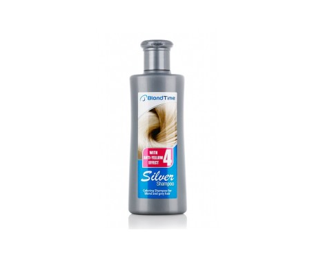 Blond Time Champú plata efecto decolorante 150ml Blond Time Champú plata efecto decolorante 150ml