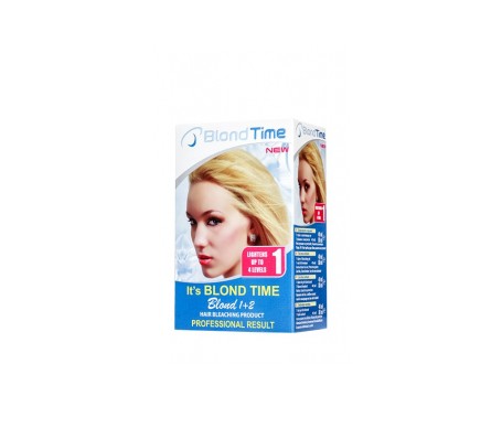 Blond Time decolorante del cabello blond 1+2 120ml Blond Time decolorante del cabello blond 1+2 120ml