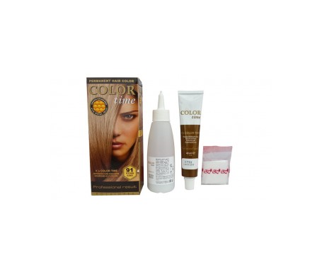 Color Time Tinte En Gel Color Rubio Platino 91 Color Time Tinte En Gel Color Rubio Platino 91