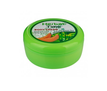 Herbal Time Crema corporal con melón y té verde 250ml Herbal Time Crema corporal con melón y té verde 250ml
