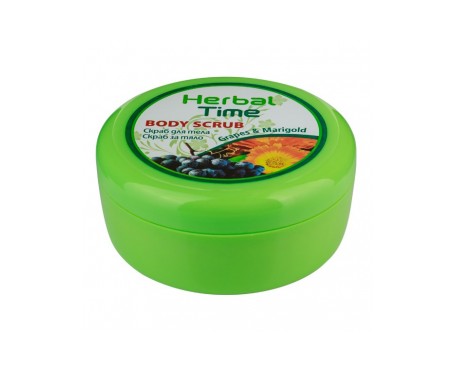 Herbal Time Exfoliante corporal con uvas y caléndula 250ml Herbal Time Exfoliante corporal con uvas y caléndula 250ml