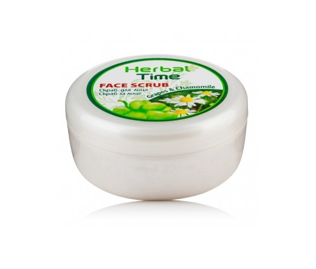 Herbal Time Exfoliante facial con uvas y manzanilla 250ml Herbal Time Exfoliante facial con uvas y manzanilla 250ml