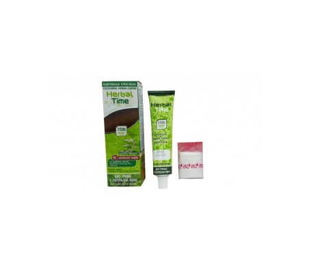 Herbal Time Tinte Henna Color Marrón Natural 10 Herbal Time Tinte Henna Color Marrón Natural 10