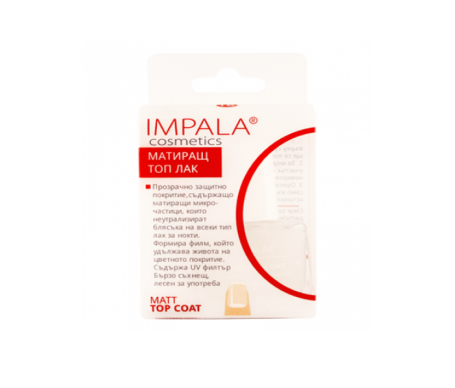 Impala Acabado Mate - Matt Coat Impala Acabado Mate - Matt Coat