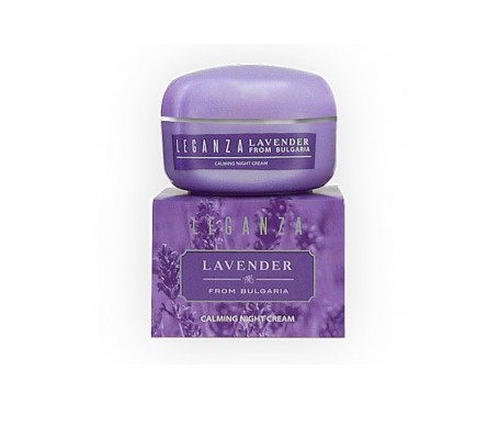 Leganza Crema Noche Con Aceite Esencial Lavanda 45 gr Leganza Crema Noche Con Aceite Esencial Lavanda 45 gr