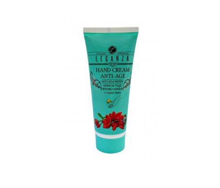 Leganza Crema hidratante antiedad para manos con Bayas de Goji 75ml Leganza Crema hidratante antiedad para manos con Bayas de Goji 75ml