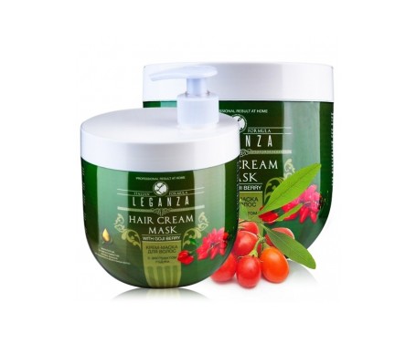 Leganza Leganza Crema Maschera Senza Erogatore per Capelli con Estratto Goji Berri 1000 ml Leganza Leganza Crema Maschera Senza Erogatore per Capelli con Estratto Goji Berri 1000 ml
