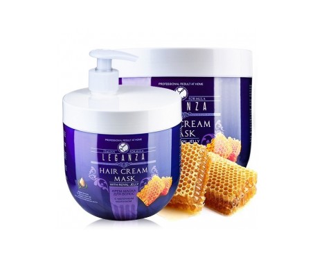 Leganza Crema Mascarilla Capilar Sin Dispensador Con Jalea Real 1000 ml Leganza Crema Mascarilla Capilar Sin Dispensador Con Jalea Real 1000 ml