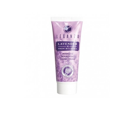 Leganza Crema nutritiva intensa para manos con aceite esencial de lavanda 75 ml Leganza Crema nutritiva intensa para manos con aceite esencial de lavanda 75 ml