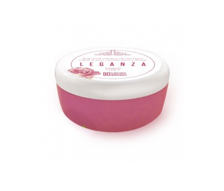 Leganza Exfoliante corporal con Aceite de Rosa Búlgara y Yogurt 240gr Leganza Exfoliante corporal con Aceite de Rosa Búlgara y Yogurt 240gr