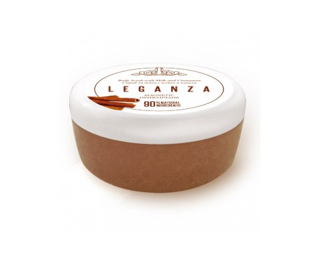 Leganza Exfoliante corporal con Canela y Leche 240gr Leganza Exfoliante corporal con Canela y Leche 240gr