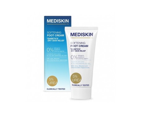 Medi Skin Crema Suavizante Pies Con 5% Urea Personas Diabéticas Medi Skin Crema Suavizante Pies Con 5% Urea Personas Diabéticas