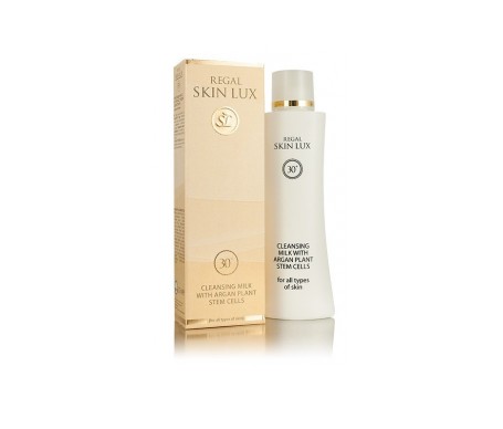Regal Skin Lux Leche Limpiadora Con Células Madre Argán 30+ 200 ml Regal Skin Lux Leche Limpiadora Con Células Madre Argán 30+ 200 ml