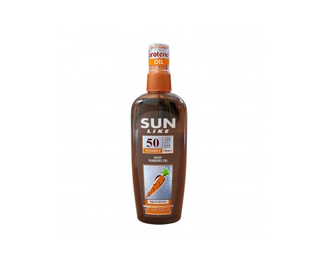Sunlike Aceite Acelerador del Bronceado Con Zanahoria SPF50 Sunlike Aceite Acelerador del Bronceado Con Zanahoria SPF50