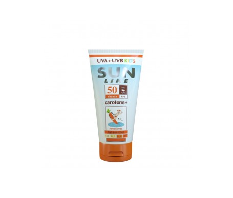 Sunlike Protector solar loción niños SPF50+ Zanahoria 200ml Sunlike Protector solar loción niños SPF50+ Zanahoria 200ml