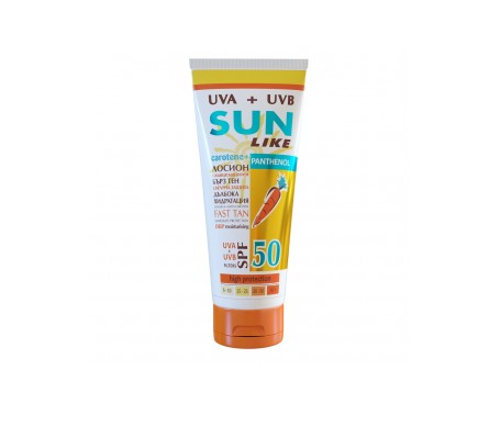 Sunlikesunlike Protector Solar Locion Spf 50 Zanahoria Panthenol Sunlikesunlike Protector Solar Locion Spf 50 Zanahoria Panthenol