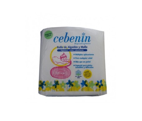 Cebenin Rollo De Algodón Malla 11 Metros Cebenin Rollo De Algodón Malla 11 Metros