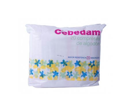 Compresas Cebedam 20 U Compresas Cebedam 20 U