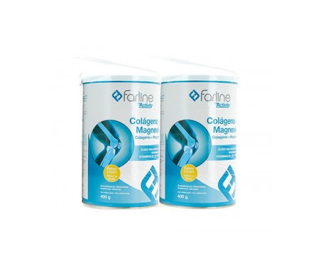 Farline Colágeno + Magnesio + Ac. Hialurónico Sabor Limón 2uds Farline Colágeno + Magnesio + Ac. Hialurónico Sabor Limón 2uds