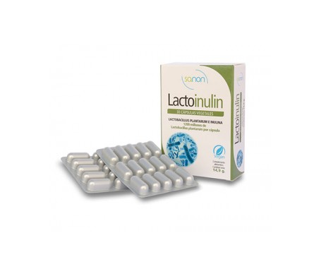 Sanon Lactoinulin 30 Cáps Vegetales Sanon Lactoinulin 30 Cáps Vegetales