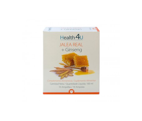 H4u Jalea Real + Ginseng 10 Ampollas H4u Jalea Real + Ginseng 10 Ampollas